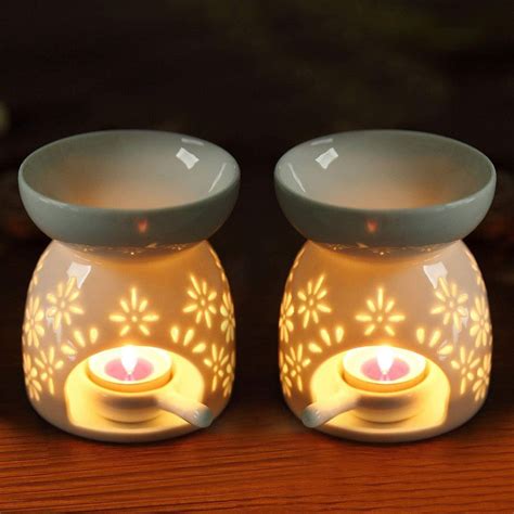 Ceramic Tea Light Holder Tealight Candle Holder Oil Burner Etsy