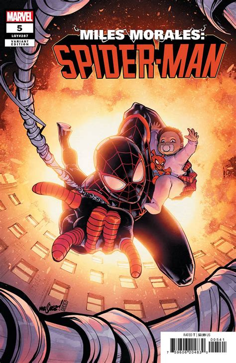 FEB230740 MILES MORALES SPIDER MAN 5 DAVID MARQUEZ VAR Previews World