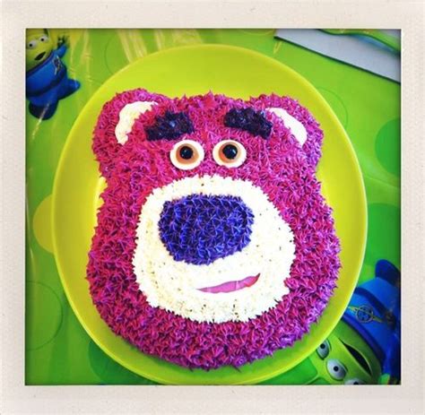 Lotso Bear Cake | Toy story cakes, Cake, 3rd birthday cakes