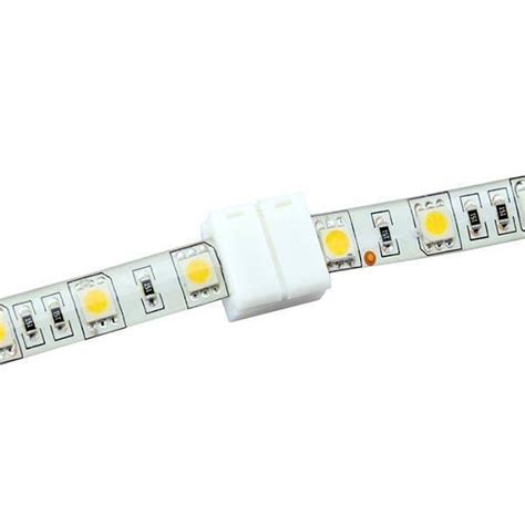 LED Strip Schnellverbinder 2 polig 10mm für silikon ummantelte Strips