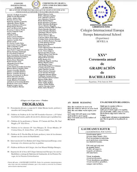 XXV Ceremonia de Graduación de Bachilleres - Colegio privado bilingüe ...