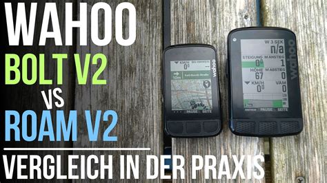 Wahoo Roam V2 Vs Element Bolt V2 Im Duell Welches Navi Hat Die Nase Vorn Youtube