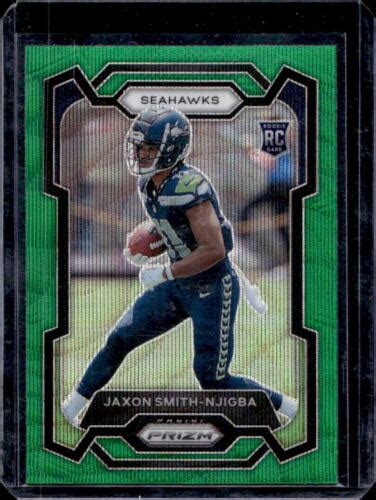 2023 Panini Prizm Jaxon Smith Njigba Green Wave RC 390 EBay