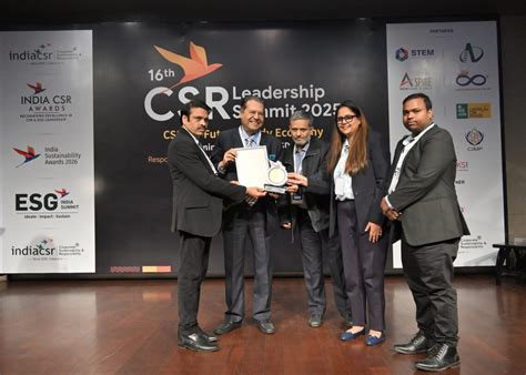 india csr awards  recognizing excellence  csr  india