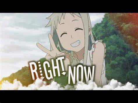 AMV Typography Right Now Anohana YouTube