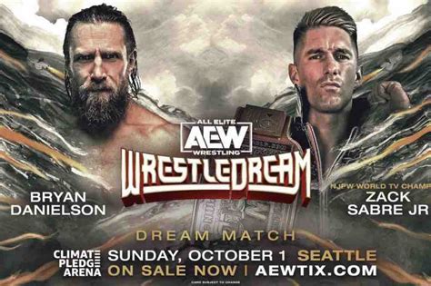 AEW WrestleDream Results 10 1 23 Six Titles On The Line Danielson