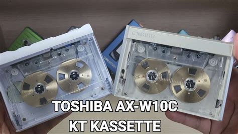 Kt Kassette Toshiba Ax W C Cassette Player Walkman Youtube