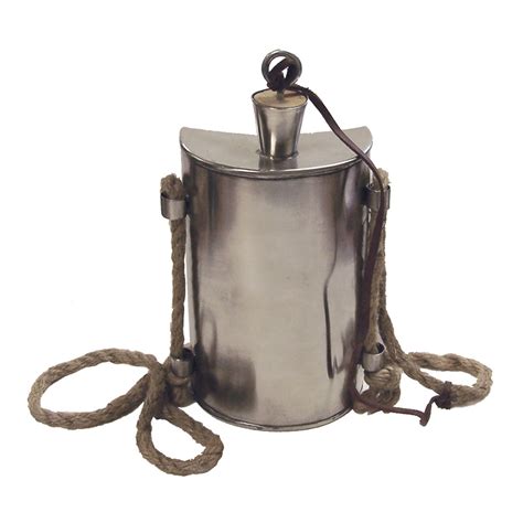 Stainless Steel Military Canteen Antique Vintage Style Revolutionary War - Etsy