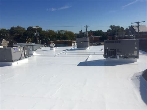 Silicone Roof Coating Restoration Over Modified Bitumen