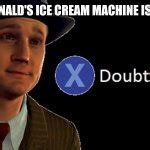 L A Noire Press X To Doubt Meme Generator Imgflip