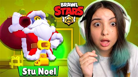 Ganhei NOVA SKIN SANTA STU e Novo Brawler no Brawl Stars e você também