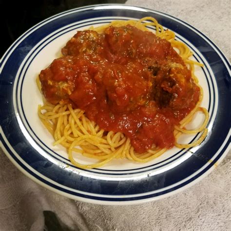 Mama S Best Ever Spaghetti And Mozzarella Meatballs Allrecipes