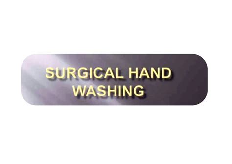 Solution Surgical Handwashing And It S Techniques Studypool