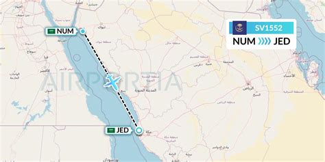 SV1552 Flight Status Saudi Arabian Airlines: Tabuk to Jeddah (SVA1552)