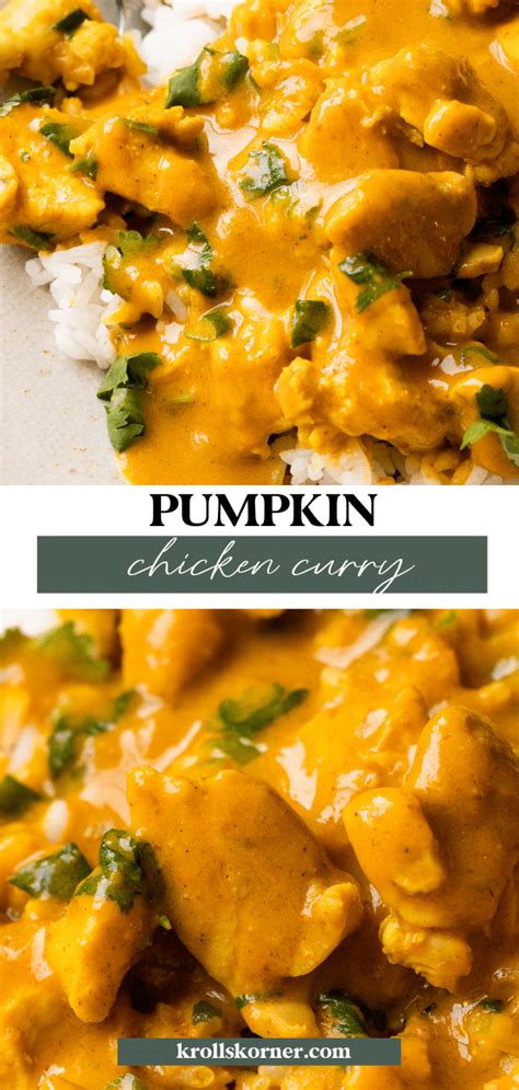 Pumpkin Curry With Chicken Artofit