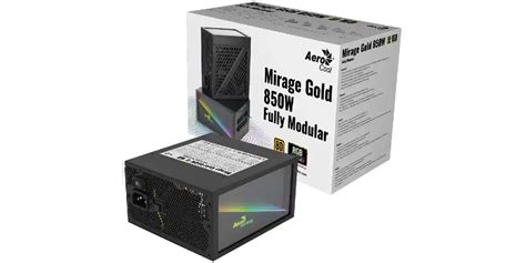 Aerocool Aero Cool Fuente De Poder Mirage W Plus Gold Modular Rgb