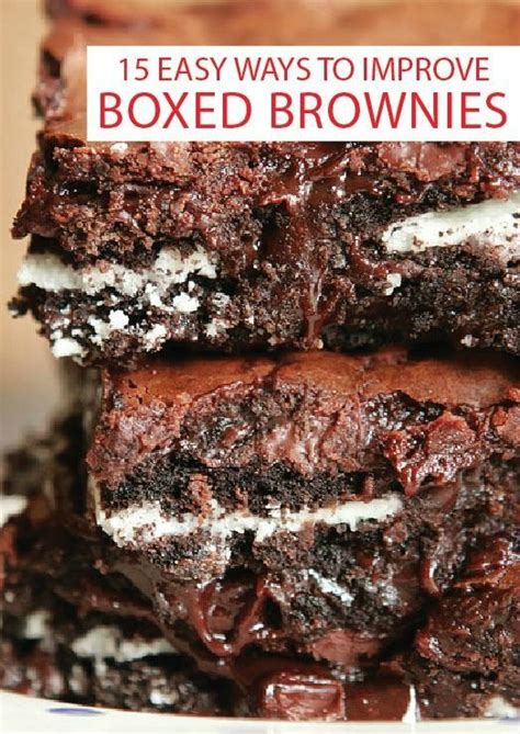 How To Make Box Brownies Better