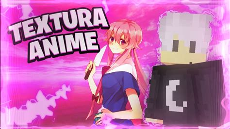 Melhor Textura De Anime Para Minecraft 1 8 9 Bedwars Skywars Youtube