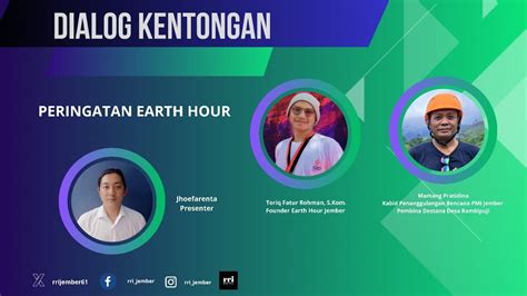 Dialog Kentongan Peringatan Earth Hour Youtube