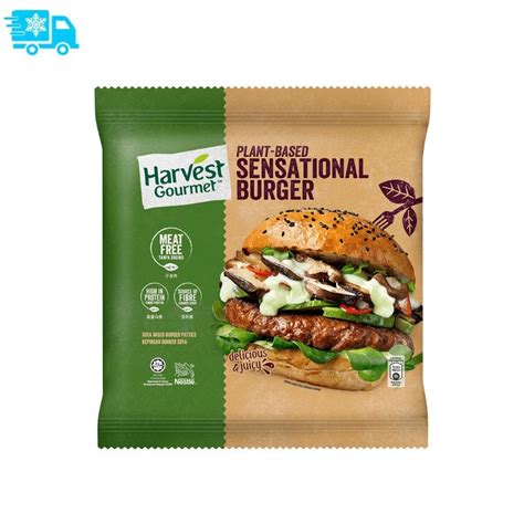 Harvest Gourmet Plant Based Sensational Burger Malaysia