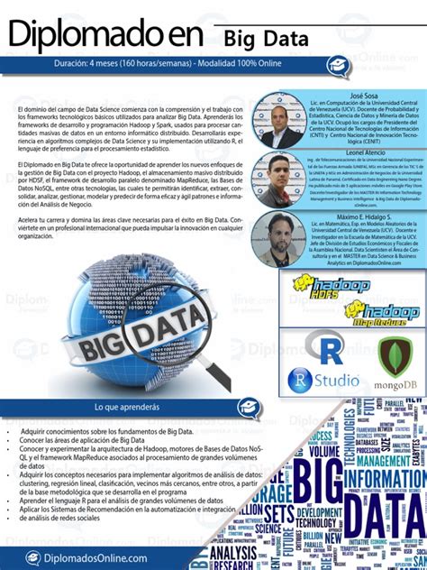 Diplomado In Big Data And Business Analytics Pdf Big Data No Sql