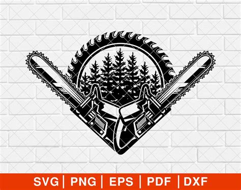 Chainsaw Lumberjack Scene Svg Png Lamberjack Svg Wood Saw Blade Svg