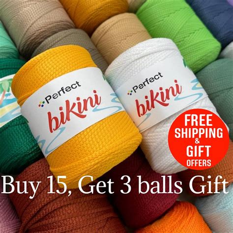 Bikini Yarn Swimwear Yarn Mayokini Yarn Chain 1 Ply Summer Yarn Swimsuit Yarn Crochet