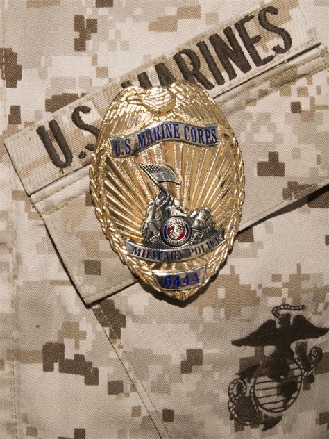 Usmc Military Police Badge