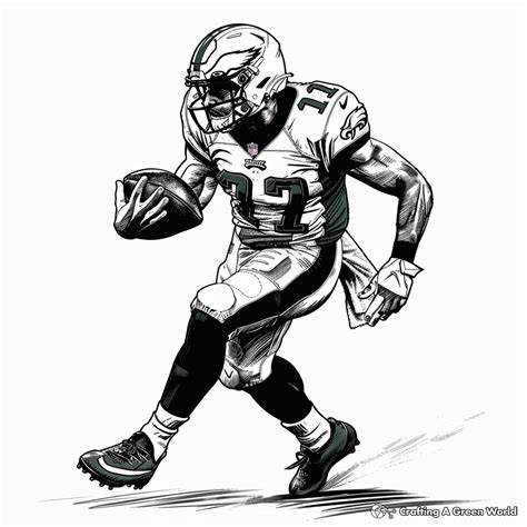 Philadelphia Eagles Coloring Pages Free And Printable