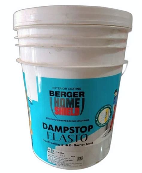 Berger Home Shield Dampstop Elasto Waterproofing Solution 20 L At Best