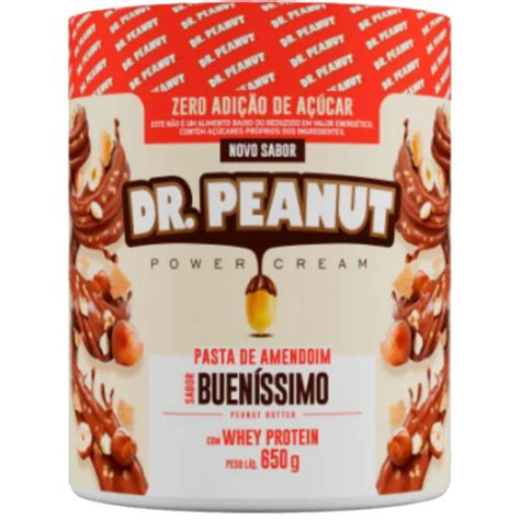 Pasta De Amendoim Sabor Buen Ssimo Whey Protein Isolado G Dr