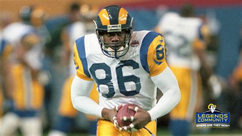 Los Angeles Rams Where Are They Now Super Bowl Xxxiv Champion And Former Rams Tight End Roland