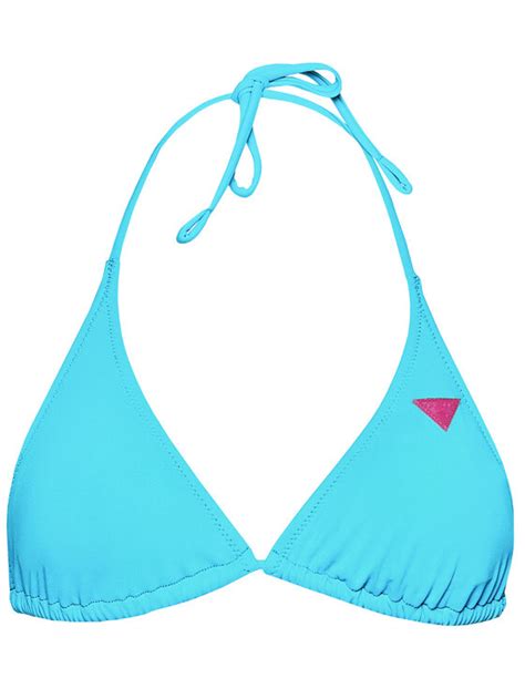 Guess Góra od bikini E02J25 LY00J Niebieski Modivo pl