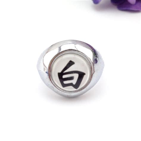 Cartoon New Resizable White Cosplay Konan Rings Naruto Akatsuki-in ...