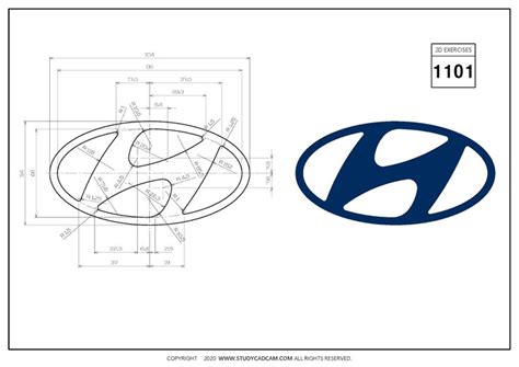 2D CAD EXERCISES 1101 STUDYCADCAM Autocad Isometric Drawing