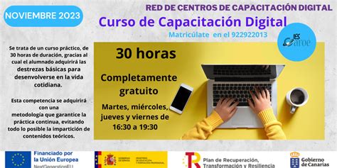 Cursos De Capacitación Digital Ies Garoé