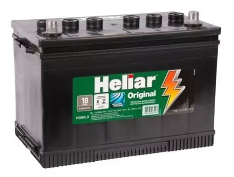 Bateria Heliar 90ah Hilux Hg90ld Sem Troca Parcelamento Sem Juros