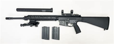 Yahoo!オークション - ARES M110 SR25 電動ガン efcs 搭載 m4 ar15 東...