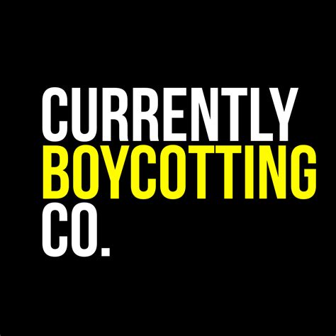 Currently Boycotting Co. - Home