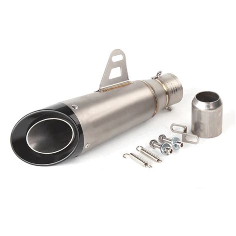 36 51mm Motorcycle Exhaust Modified Scooter Eacape Muffler Stainless Steel Case For R1 R3 R6 Fz6