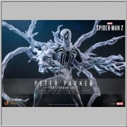 Figurine Hot Toys Peter Parker Anti Venom Suit Spider Man Figurines Mania