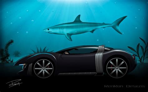 Corvette Mako Shark III Side by renron on DeviantArt