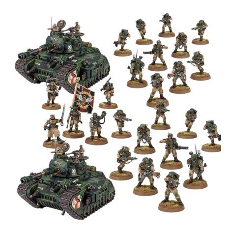 Cadian Defence Force W40k Box Set - Features, Models, and Offers!