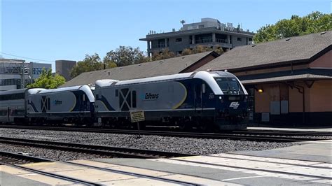 Doubleheader Amtrak Capitol Corridor With Sc S