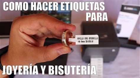 Como hacer Etiquetas Para Joyería y Bisutería Etiquetas Cola de Ratón