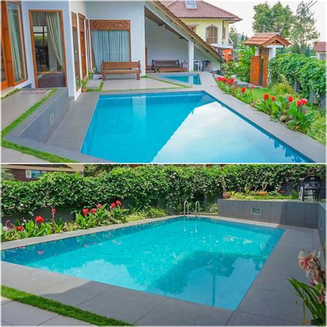 Villa Di Bandung Lembang Dengan Kolam Pribadi Di Bawah Ribu Orang