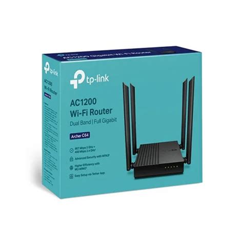 TP Link Archer C64 AC1200 1200mbps Gigabit WiFi Router Price In Bd