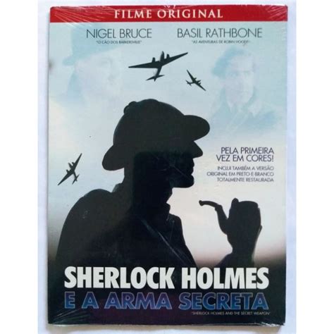 Dvd Sherlock Holmes E A Arma Secreta Lacrado E Original Dvd Light