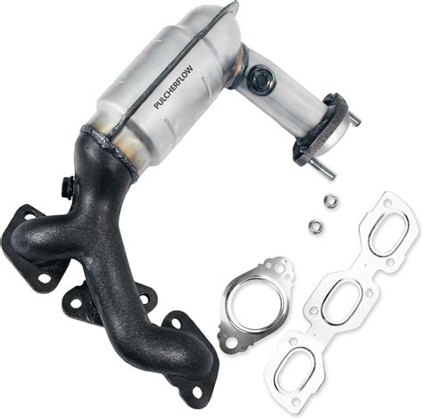 PULCHERFLOW Left Catalytic Converter Compatible With 2001 2007 Ford