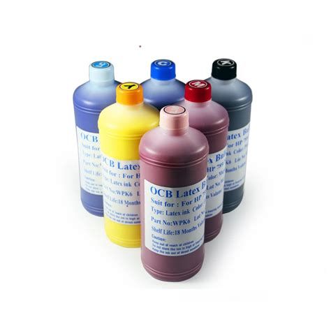 Ocinkjet Ml Colors Genuine Latex Ink For Hp Printer Latex